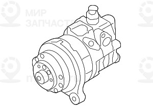 Насос гидроусилителя рулевого управления
 BMW 32416796455