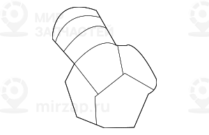 пустотелый винт M16X28
 BMW 32416852470