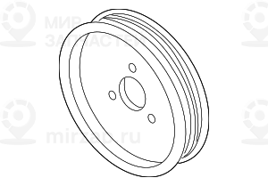 ременный шкив D=108.5MM
 BMW 32421439232