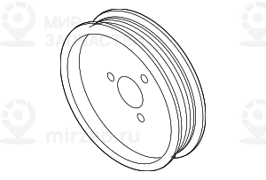 ременный шкив D=108,5MM
 BMW 32427508865