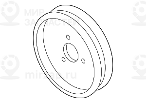 ременный шкив D=116MM
 BMW 32427537862