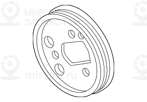 ременный шкив
 BMW 32427618849