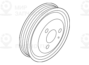 Ременный шкив
 BMW 32428519100