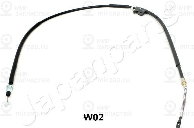Тросик, cтояночный тормоз JAPANPARTS BCW02