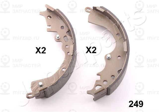 Комплект тормозных колодок JAPANPARTS GF249AF