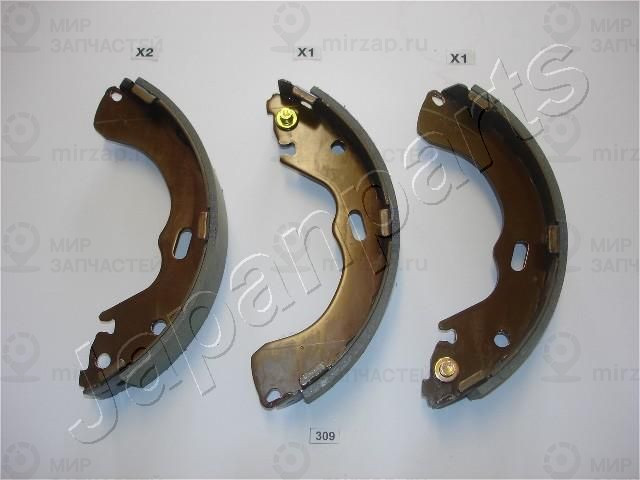 Комплект тормозных колодок JAPANPARTS GF309AF
