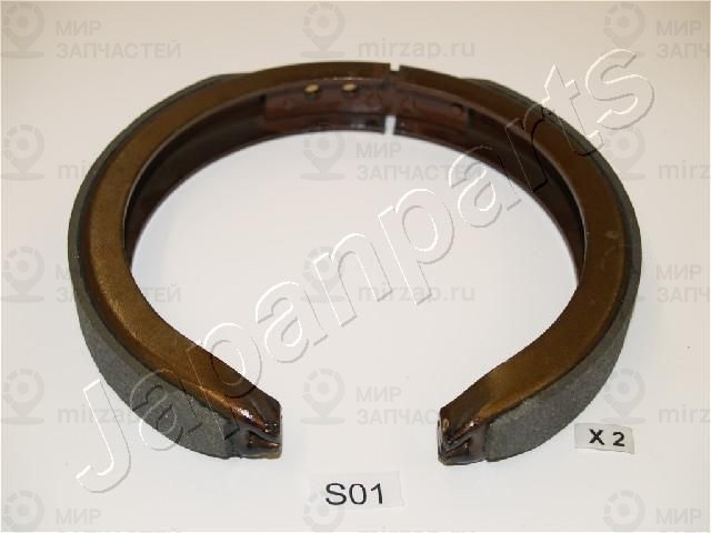 Комплект тормозных колодок, стояночная тормозная система JAPANPARTS GFS01AF