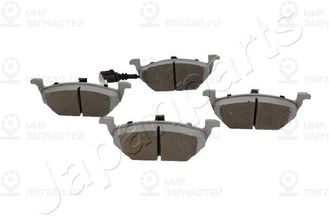 Комплект тормозных колодок, дисковый тормоз JAPANPARTS PA0043AF