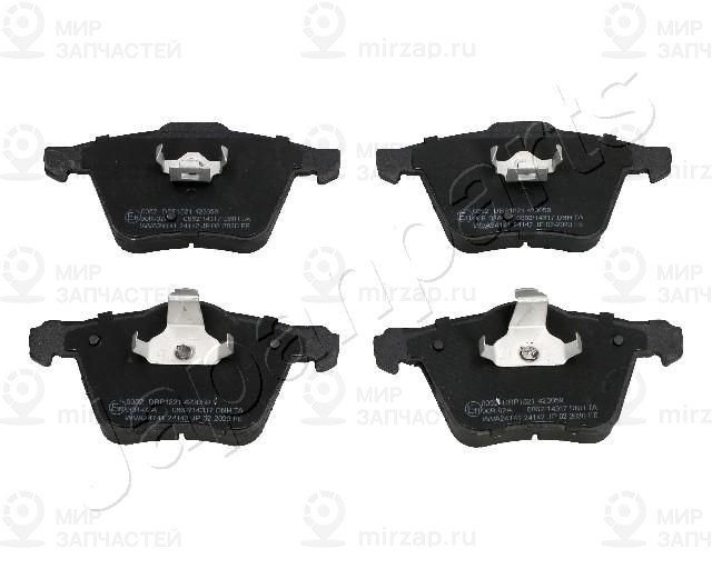 Комплект тормозных колодок, дисковый тормоз JAPANPARTS PA0352AF