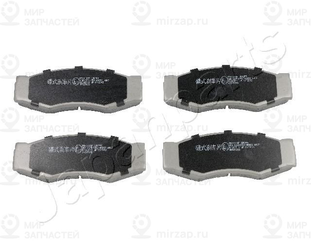 Комплект тормозных колодок, дисковый тормоз JAPANPARTS PA111AF