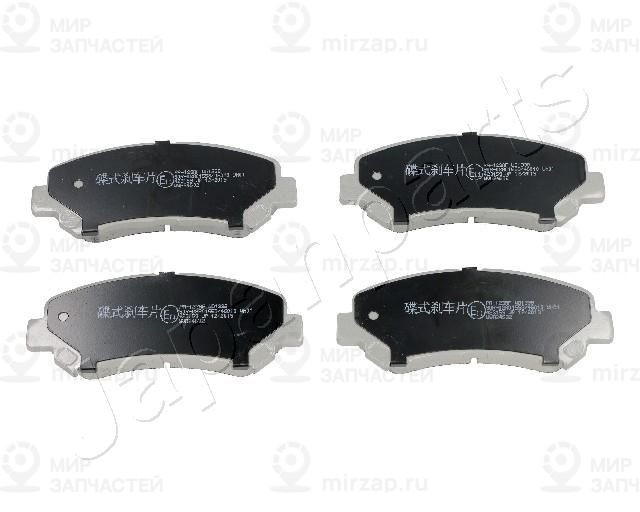 Комплект тормозных колодок, дисковый тормоз JAPANPARTS PA123AF