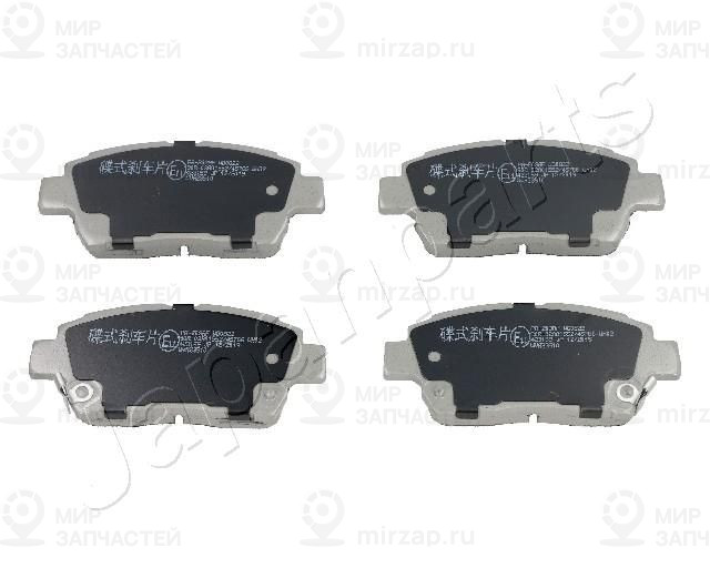 Комплект тормозных колодок, дисковый тормоз JAPANPARTS PA203AF