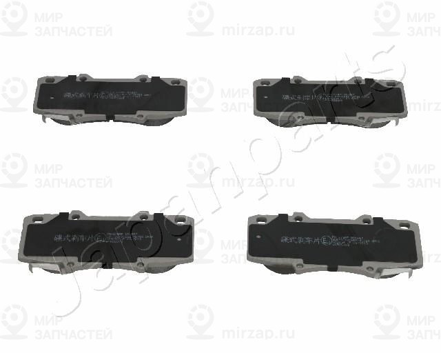 Комплект тормозных колодок, дисковый тормоз JAPANPARTS PA278AF