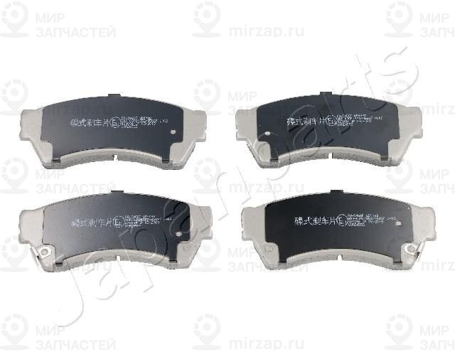 Комплект тормозных колодок, дисковый тормоз JAPANPARTS PA346AF