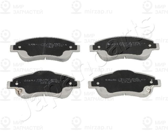 Комплект тормозных колодок, дисковый тормоз JAPANPARTS PA405AF
