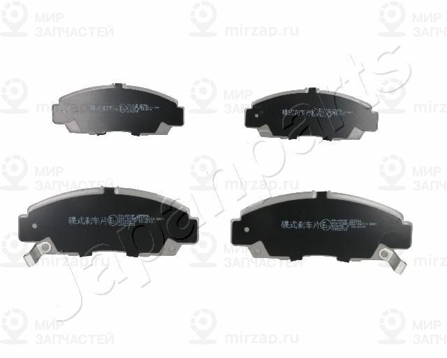 Комплект тормозных колодок, дисковый тормоз JAPANPARTS PA491AF