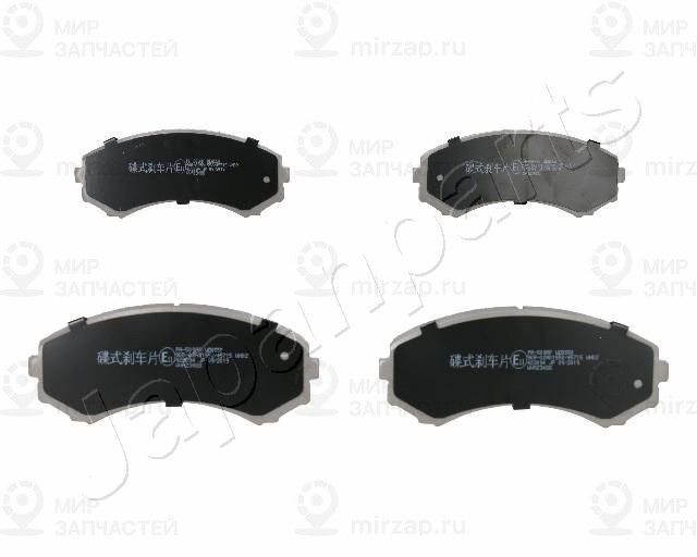 Комплект тормозных колодок, дисковый тормоз JAPANPARTS PA509AF