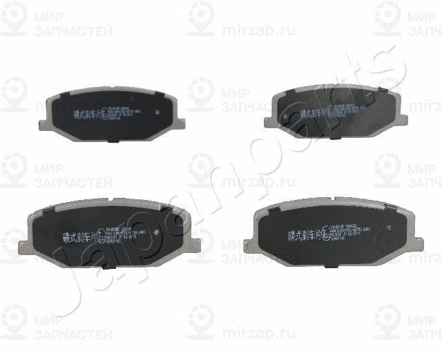 Комплект тормозных колодок, дисковый тормоз JAPANPARTS PA803AF