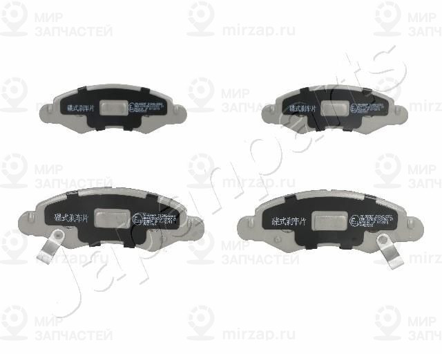 Комплект тормозных колодок, дисковый тормоз JAPANPARTS PA885AF