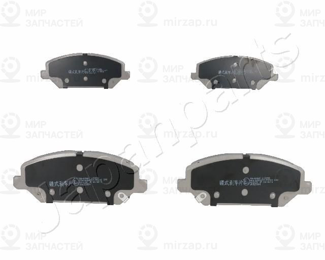 Комплект тормозных колодок, дисковый тормоз JAPANPARTS PAH25AF