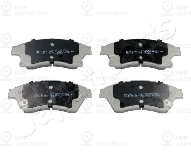 Комплект тормозных колодок, дисковый тормоз JAPANPARTS PAW12AF