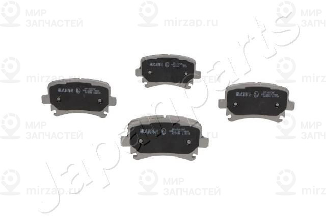 Комплект тормозных колодок, дисковый тормоз JAPANPARTS PP0007AF