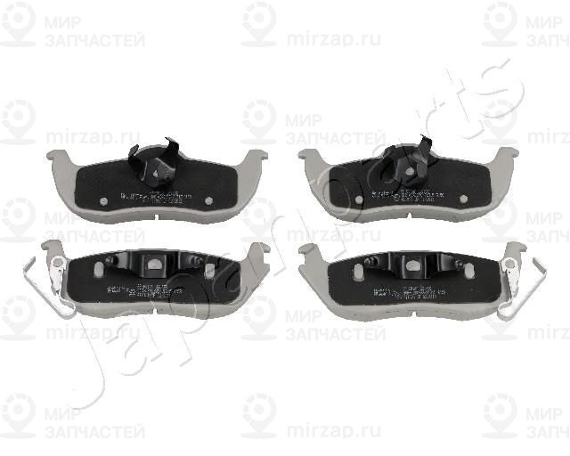 Комплект тормозных колодок, дисковый тормоз JAPANPARTS PP001AF