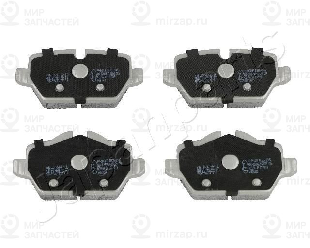 Комплект тормозных колодок, дисковый тормоз JAPANPARTS PP0100AF