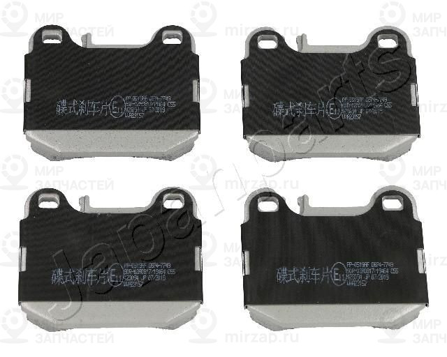 Комплект тормозных колодок, дисковый тормоз JAPANPARTS PP0519AF