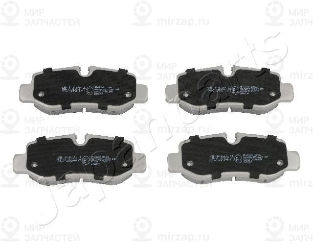Комплект тормозных колодок, дисковый тормоз JAPANPARTS PP0528AF