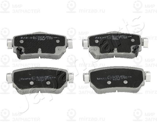 Комплект тормозных колодок, дисковый тормоз JAPANPARTS PP107AF