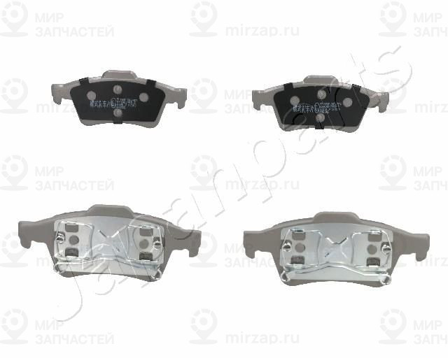 Комплект тормозных колодок, дисковый тормоз JAPANPARTS PP138AF