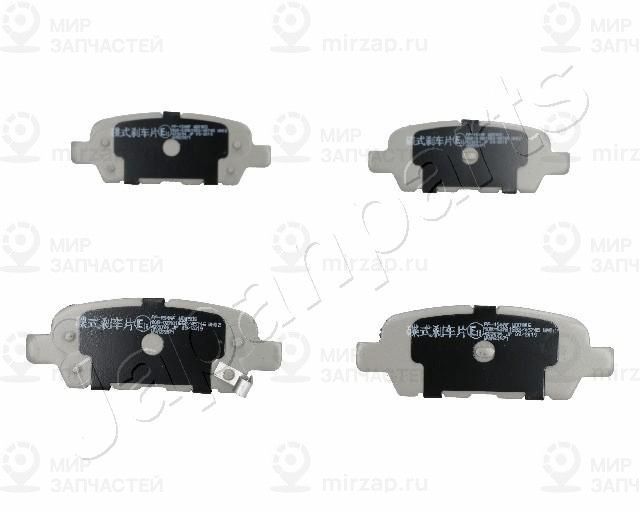Комплект тормозных колодок, дисковый тормоз JAPANPARTS PP154AF