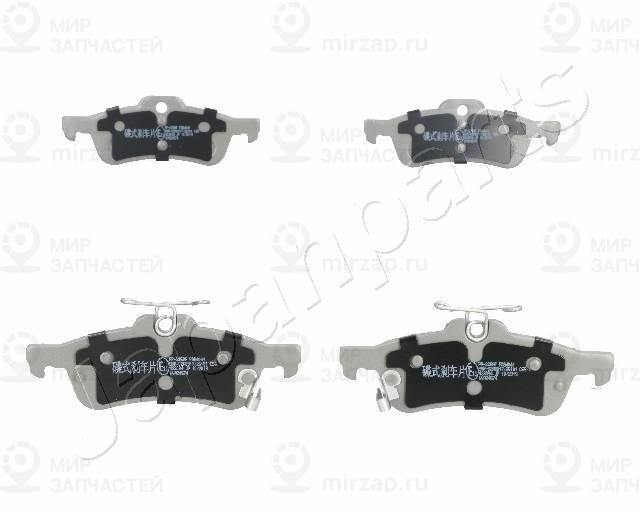 Комплект тормозных колодок, дисковый тормоз JAPANPARTS PP225AF