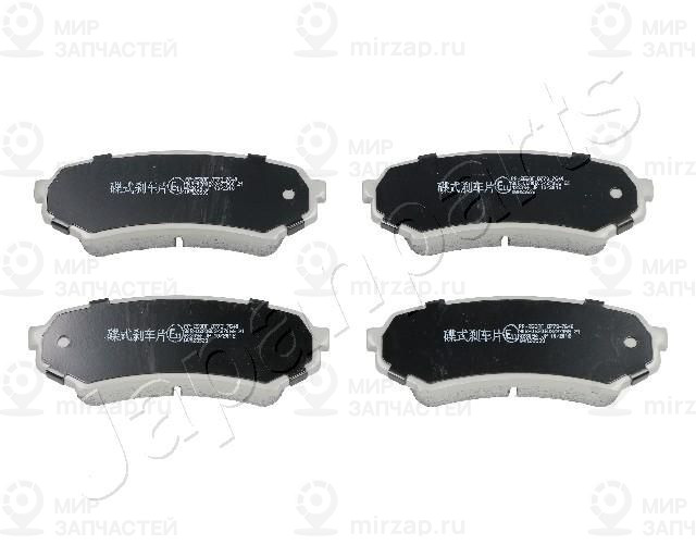 Комплект тормозных колодок, дисковый тормоз JAPANPARTS PP259AF