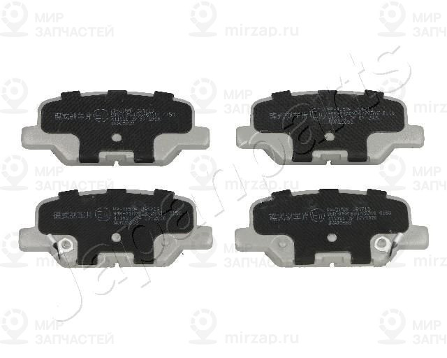 Комплект тормозных колодок, дисковый тормоз JAPANPARTS PP315AF