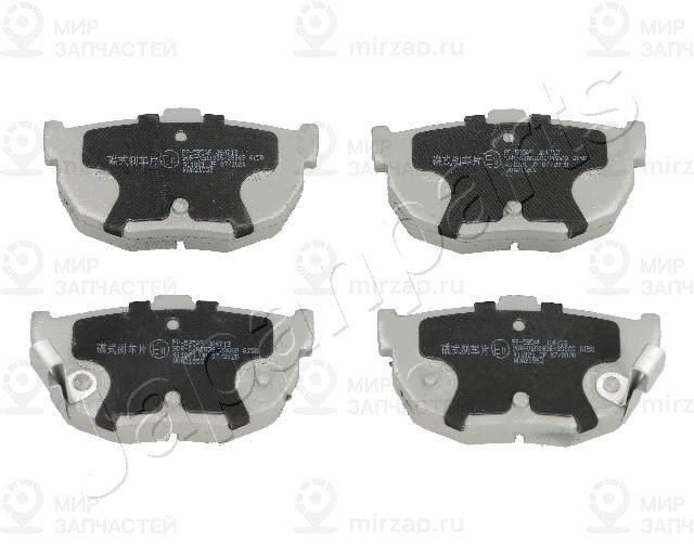 Комплект тормозных колодок, дисковый тормоз JAPANPARTS PP595AF