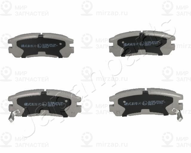 Комплект тормозных колодок, дисковый тормоз JAPANPARTS PP999AF