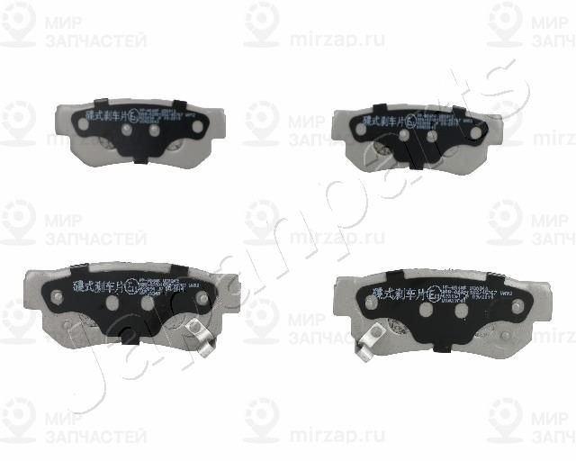 Комплект тормозных колодок, дисковый тормоз JAPANPARTS PPH04AF
