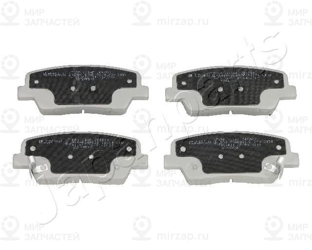 Комплект тормозных колодок, дисковый тормоз JAPANPARTS PPK11AF