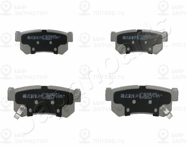 Комплект тормозных колодок, дисковый тормоз JAPANPARTS PPS01AF