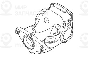 редуктор главной передачи I=3,64
 BMW 33107552523