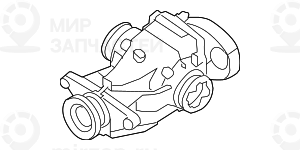редуктор главной передачи I=3,91
 BMW 33107566189