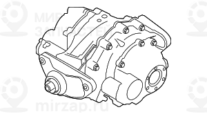 Оборотный редуктор заднего моста qmv
 BMW 33107582389