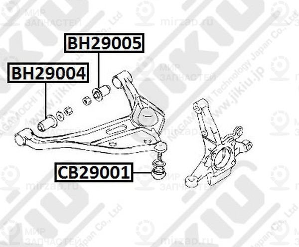 Запчасть Jikiu BH29004