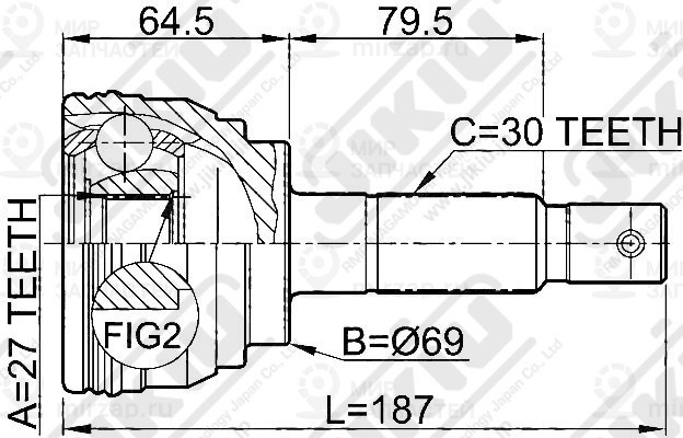 Запчасть Jikiu JC21022