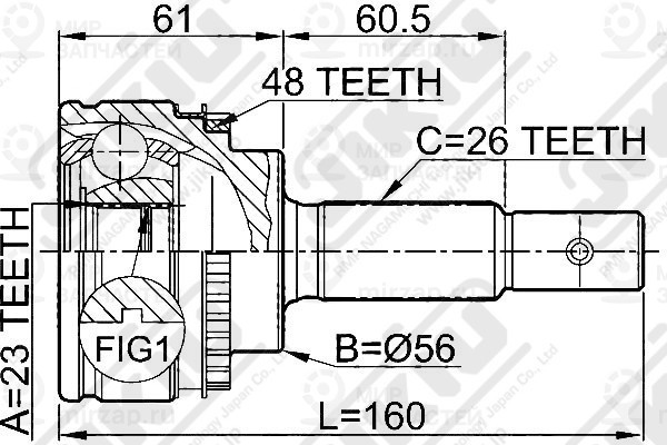 Запчасть Jikiu JC21026