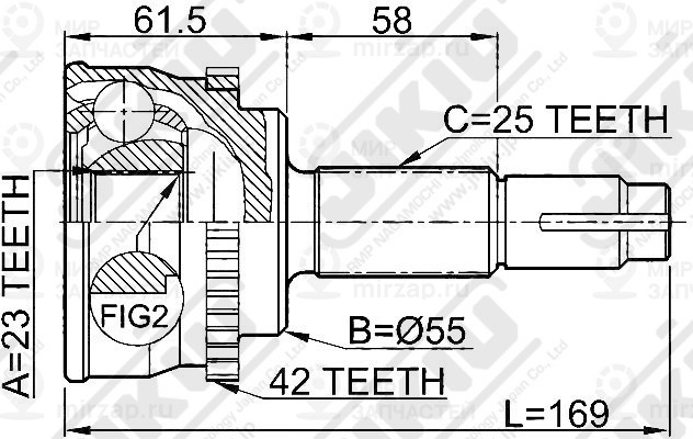 Запчасть Jikiu JC22005