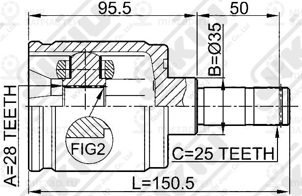 Запчасть Jikiu JC28037
