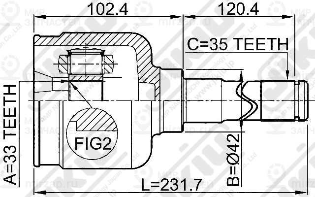 Запчасть Jikiu JC51028